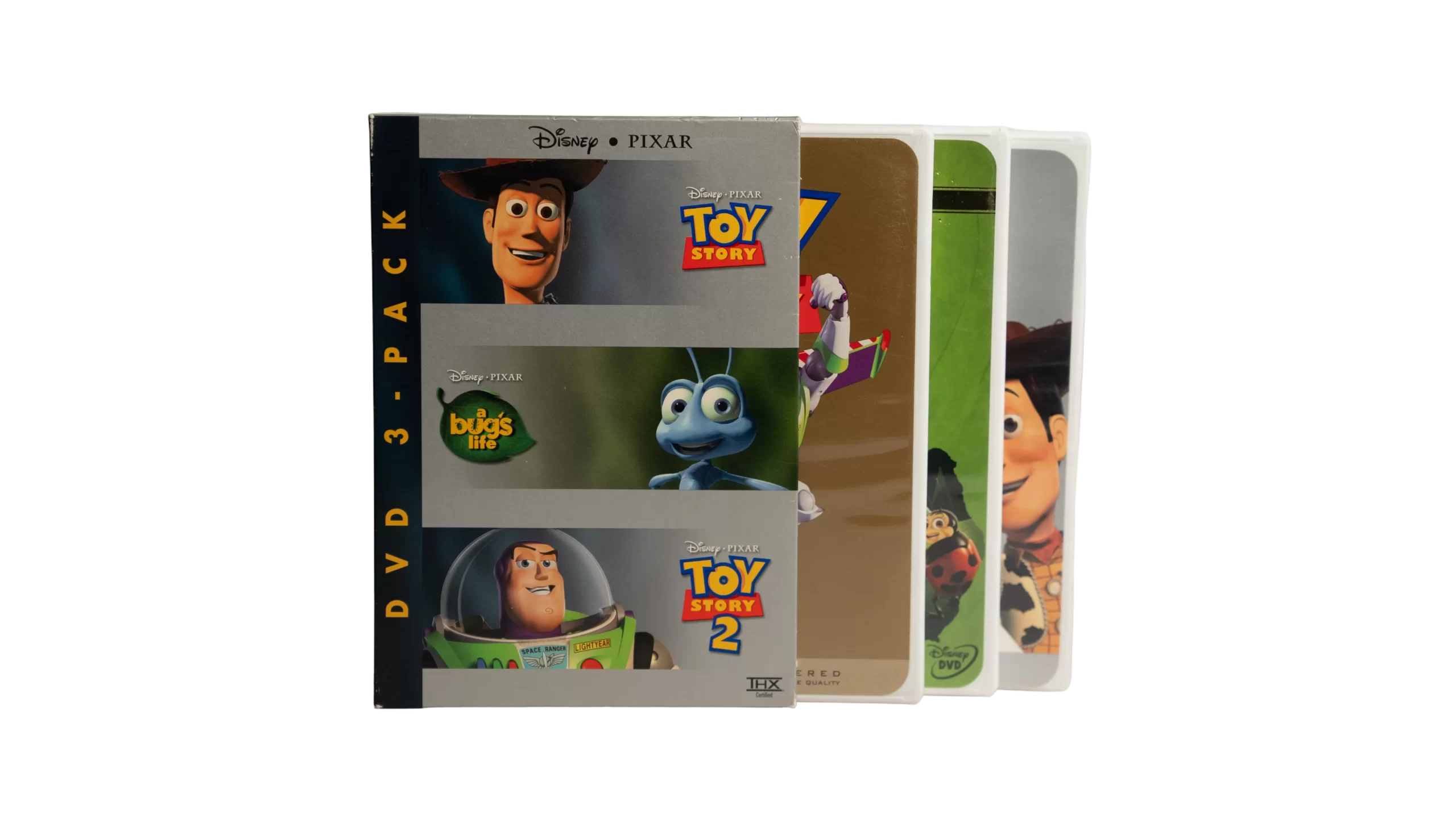 DSC07383 Toy Story I-II & Bug's Life Pack DVD - Image 1