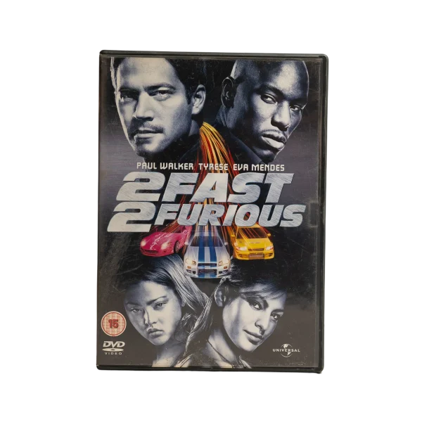 2 Fast 2 Furious Movie DVD