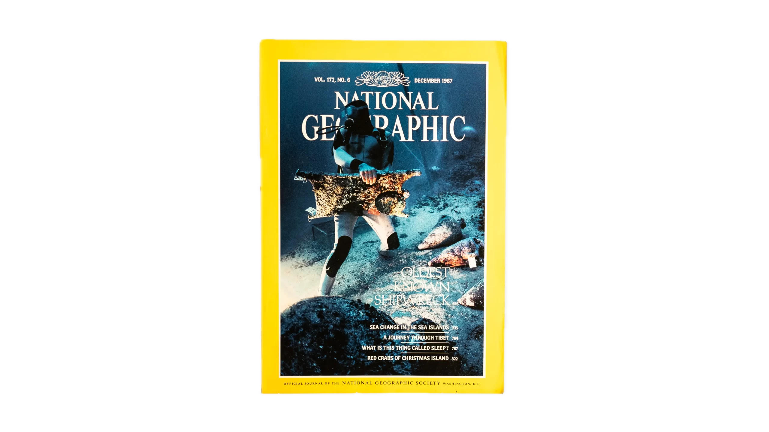 DSC09357 Background Removed Oldest Known Shipwreck 1987 National Geographic - Image 1