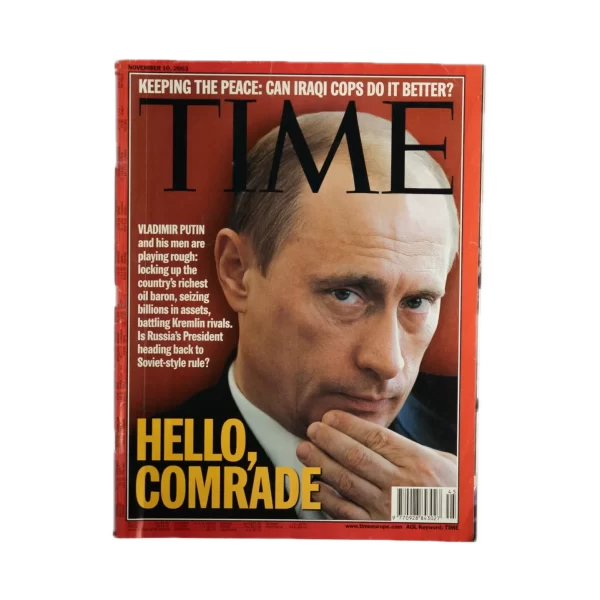Hello, Comrade Time Magazine 2003