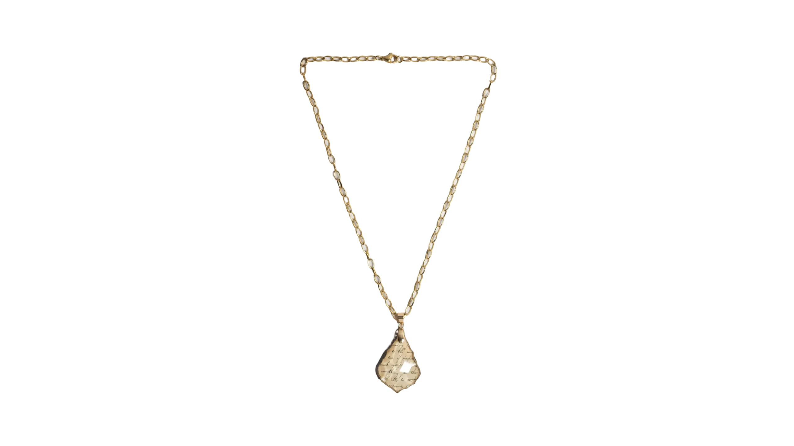 DSC01335 The Willow Leaf Necklace - Image 1