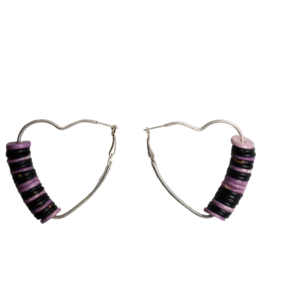 Heart Stacks Earrings