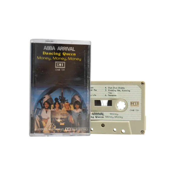 ABBA – ARRIVAL - Dancing Queen -Money, Money, Money Cassette Tape