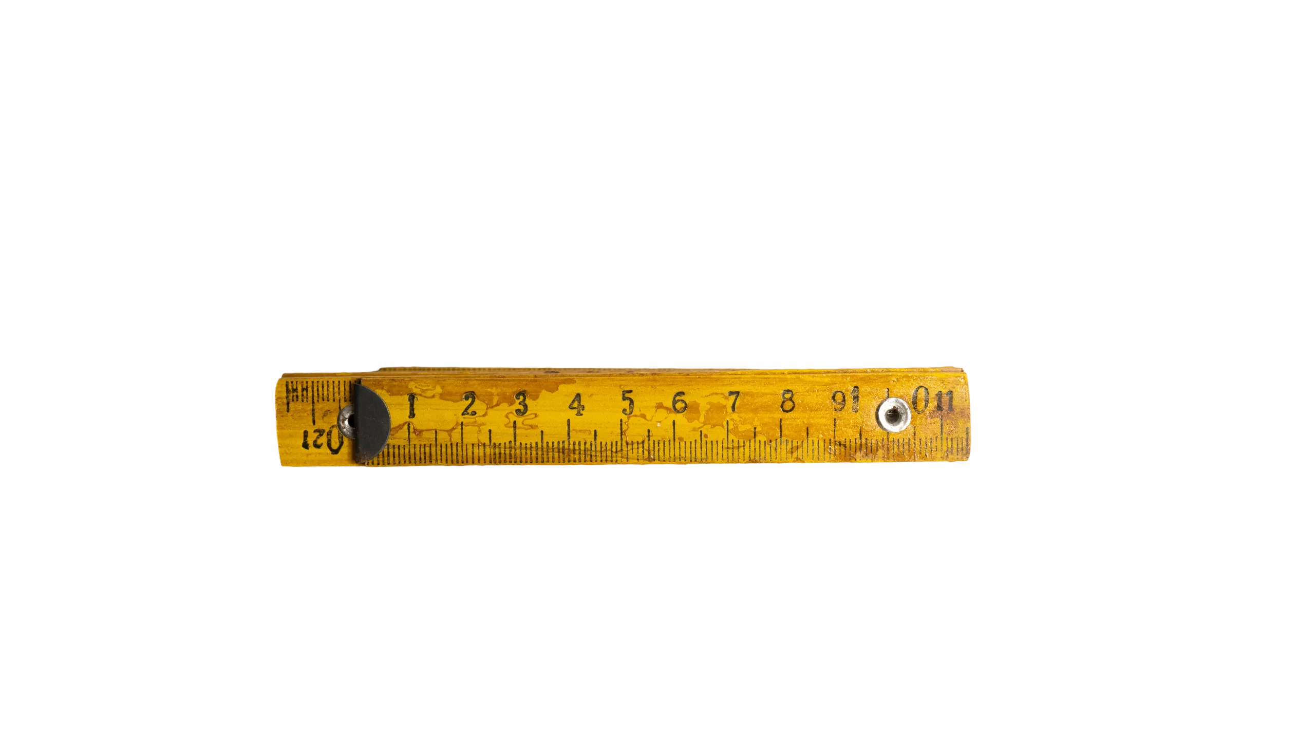 DSC01637 Wooden 1-Metre Foldable Ruler - Image 1