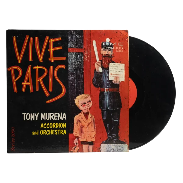 Tony Murena Accordion & Orchestra – Vive Paris 12″ Vinyl