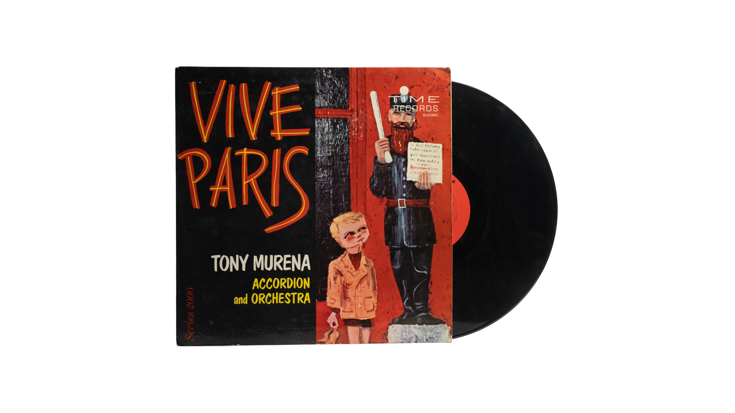 DSC02259 Tony Murena Accordion & Orchestra – Vive Paris 12″ Vinyl - Image 1