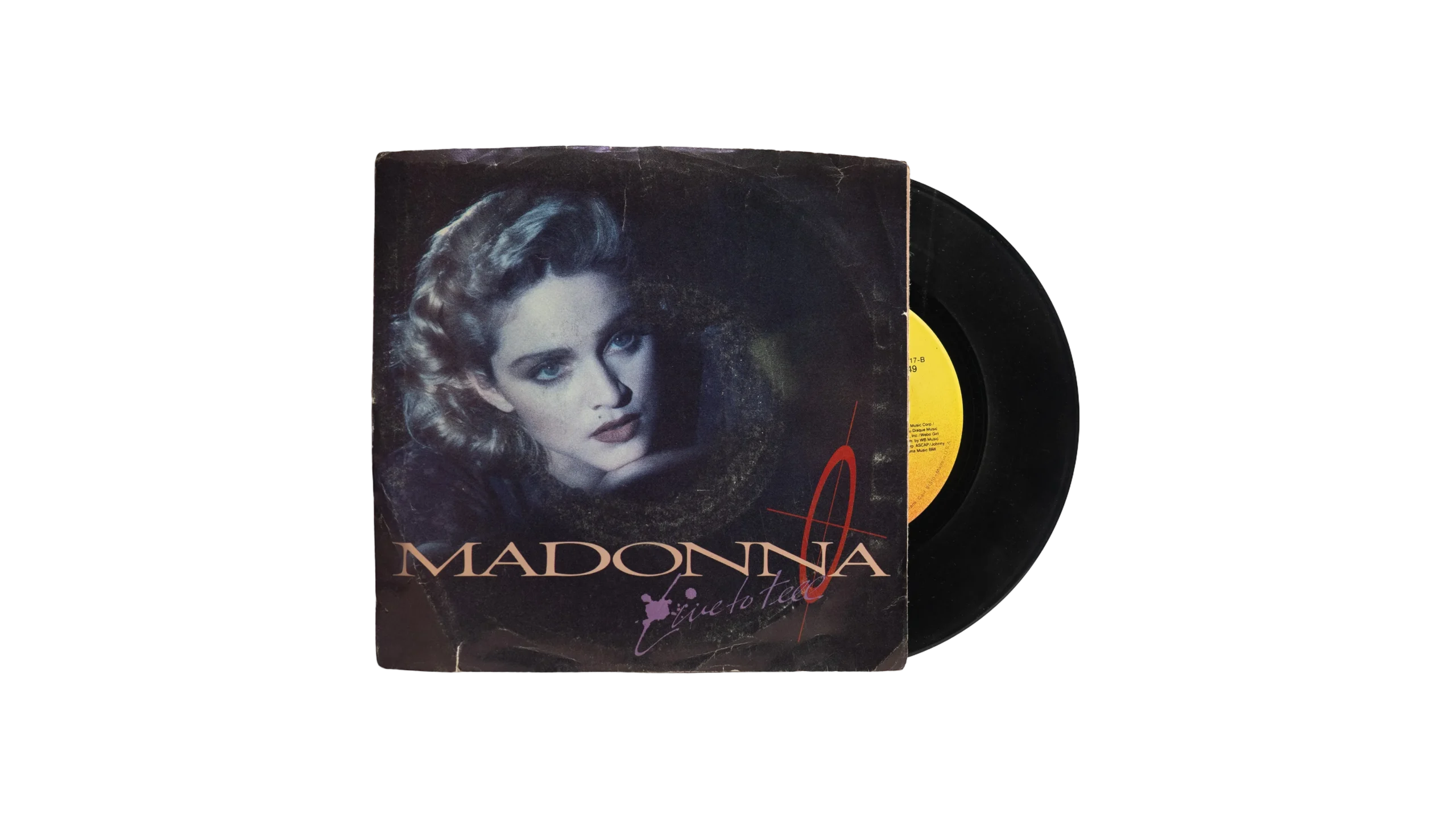 DSC02667 Madonna – Live To Tell 7″ Vinyl - Image 1