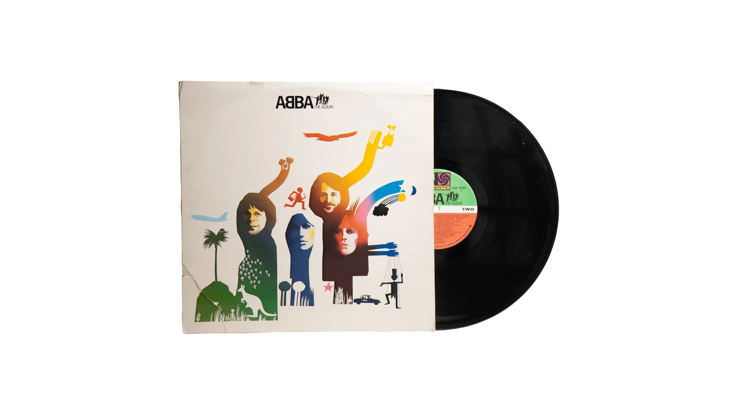 DSC04400 ABBA - The Album 12 " Vinyl Record - Image 1