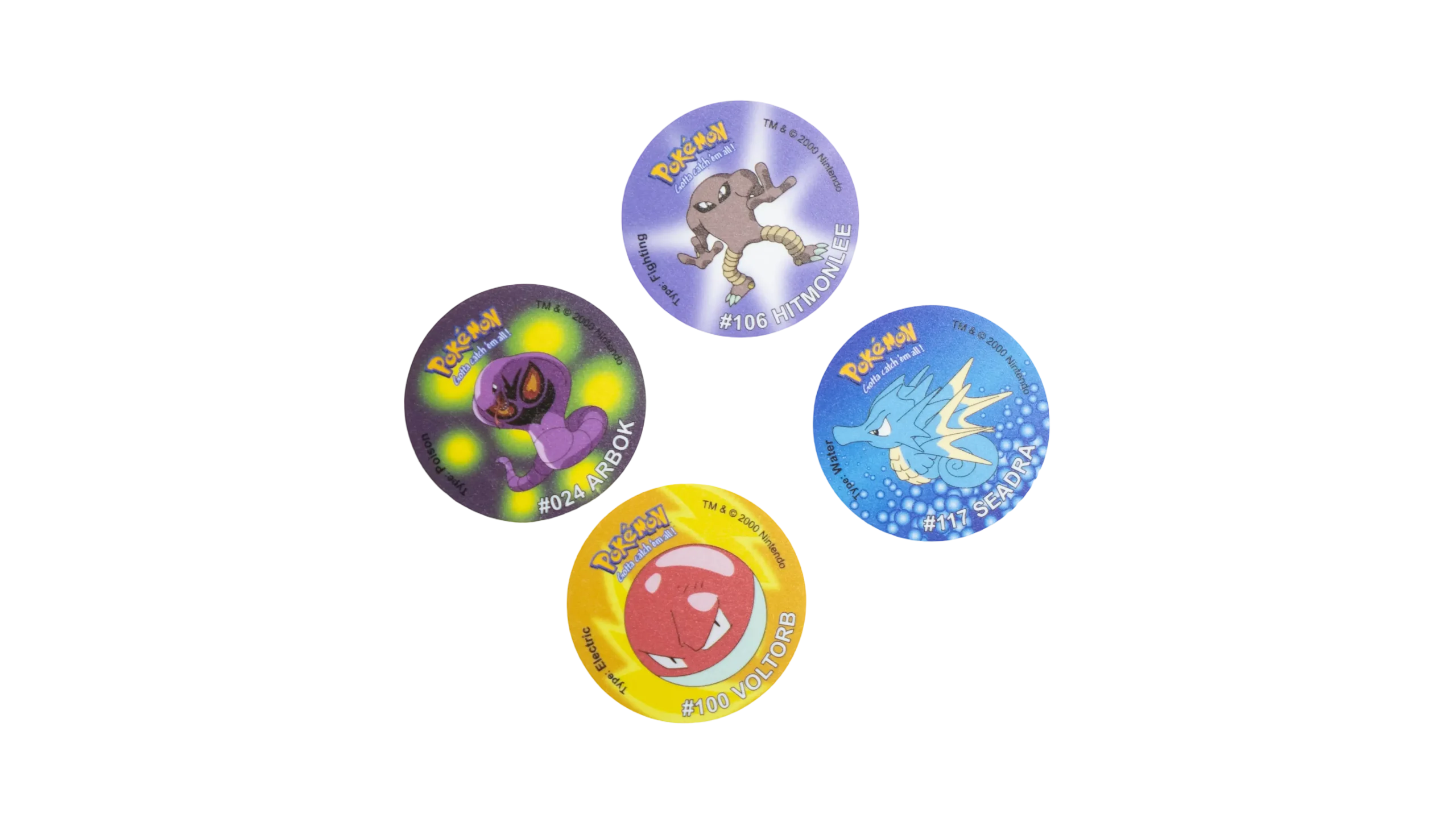 DSC04444 4 Pokémon Tazos - Image 1