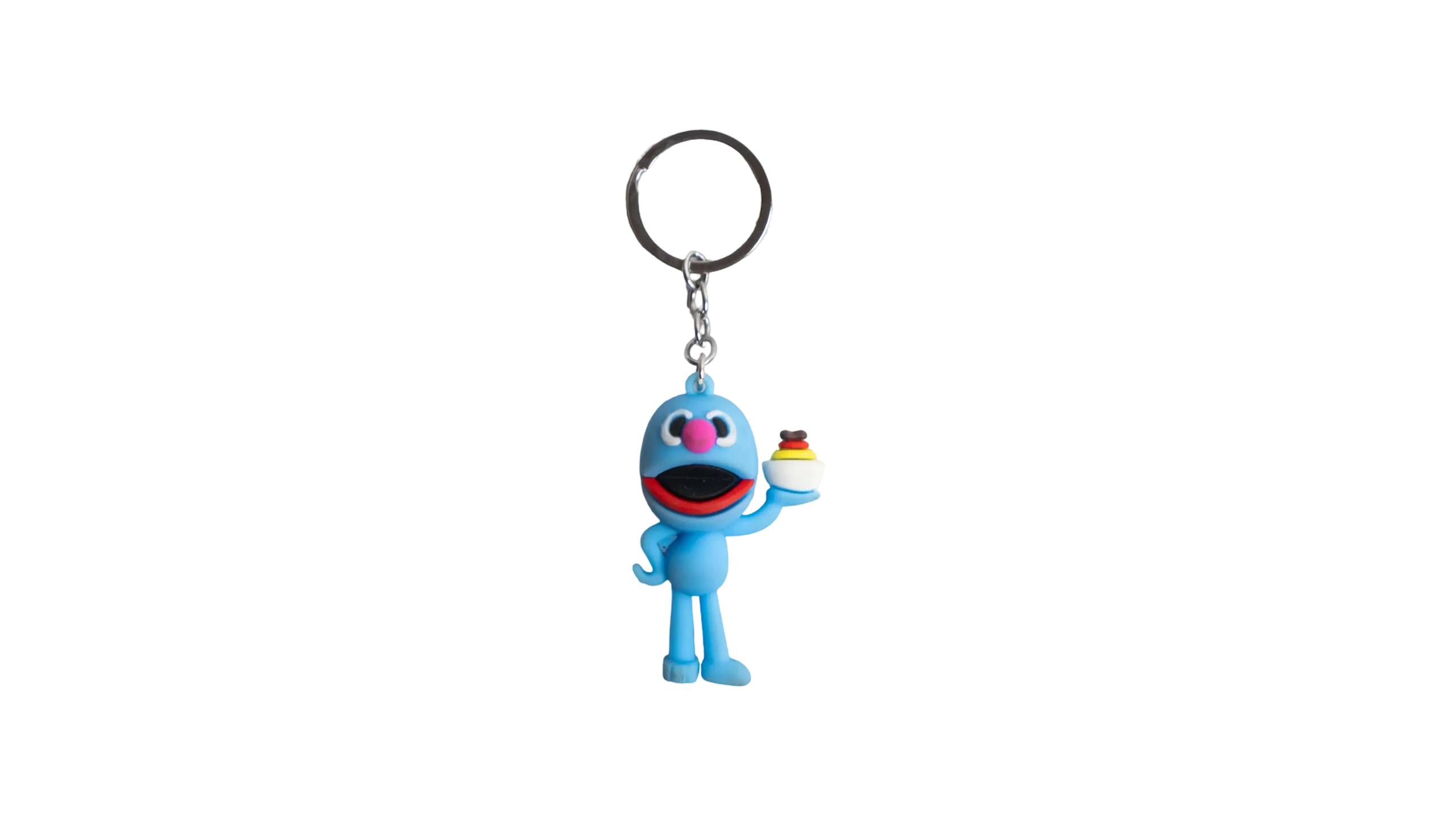 DSC04459 Sesame Street Grover Keychain - Image 1