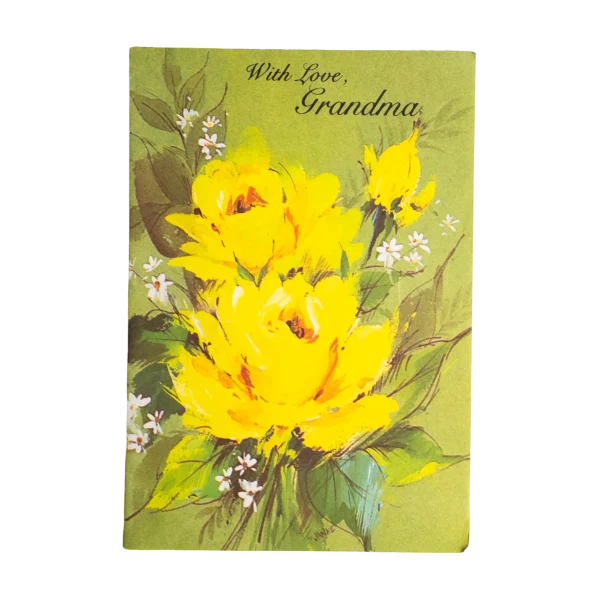 With Love Grandma Card
