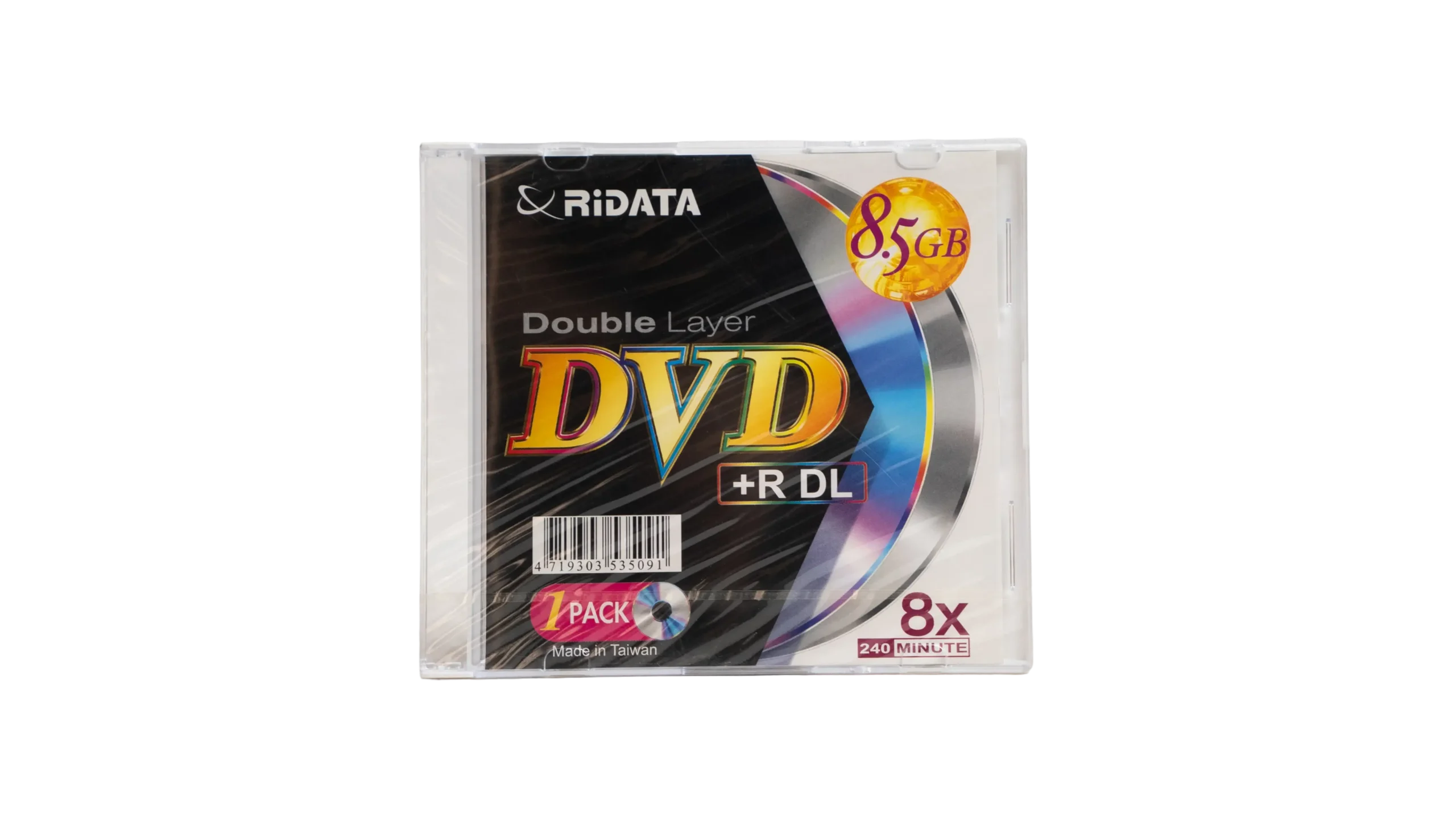 DSC04663 Ridata Double Layer DVD+R DL Disc - Image 1