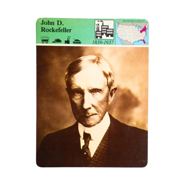 John D. Rockefeller Card