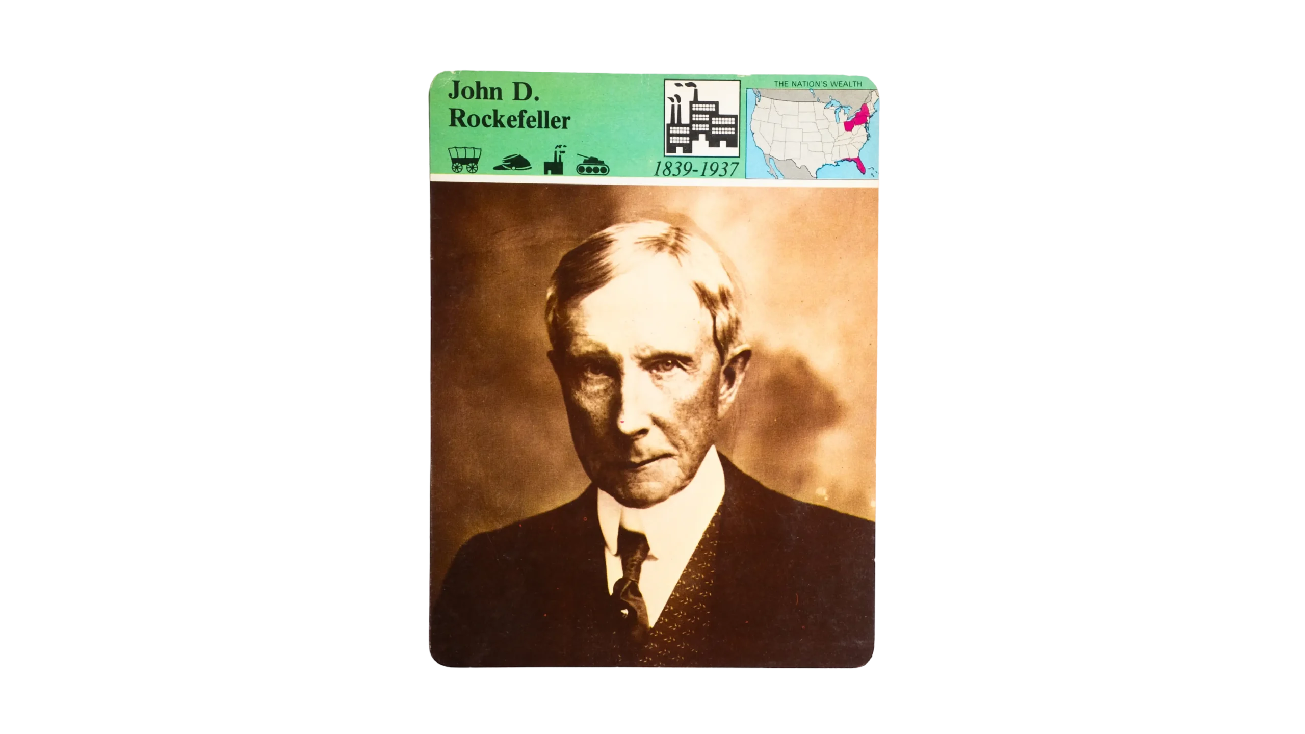 DSC04687 John D. Rockefeller Card - Image 1
