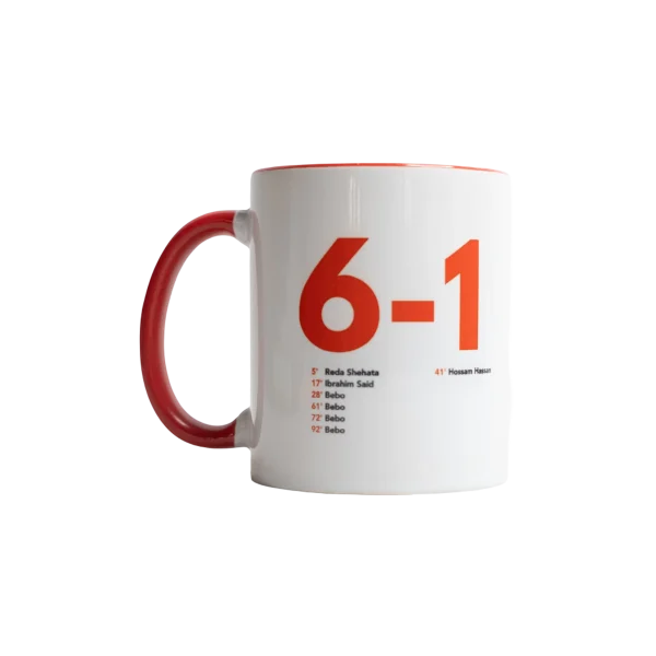 6-1 Derby Match Mug