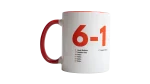 6-1 Derby Match Mug - Image 5