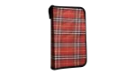CD Case Tartan Pattern