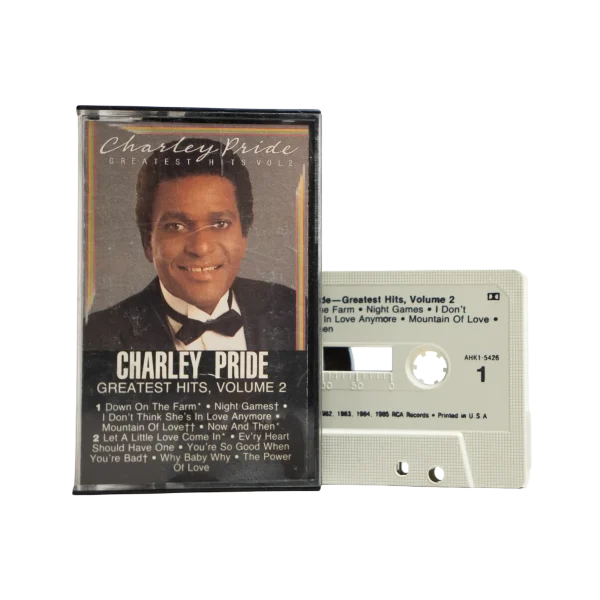 Charley Pride – Greatest Hits Vol 2 Cassette Tape