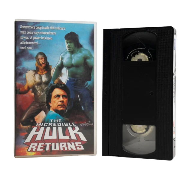 1988 The Incredible Hulk Returns VHS