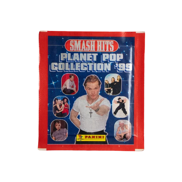 Planet Pop Collection '99 Smash Hits Panini Stickers