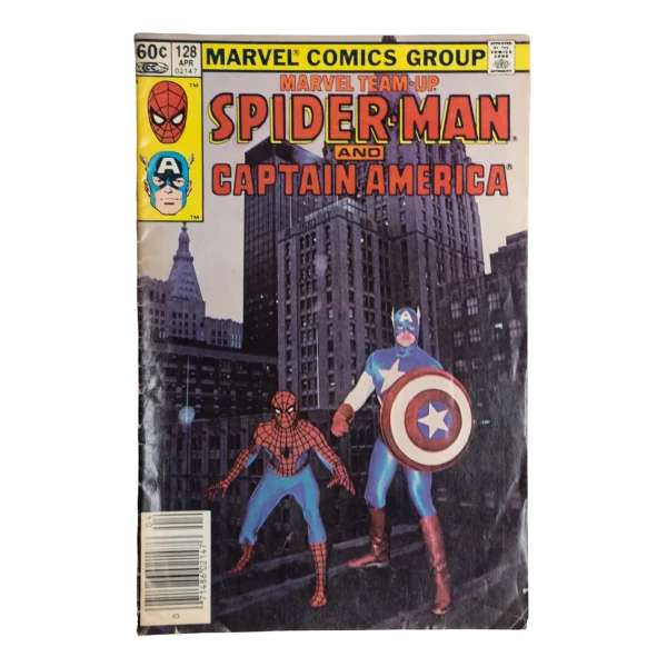 Spider-Man & Captain America #128 Comic - Marvel Team-Up