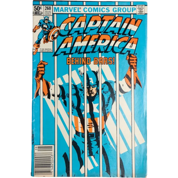Captain America Comic #260 - 1981