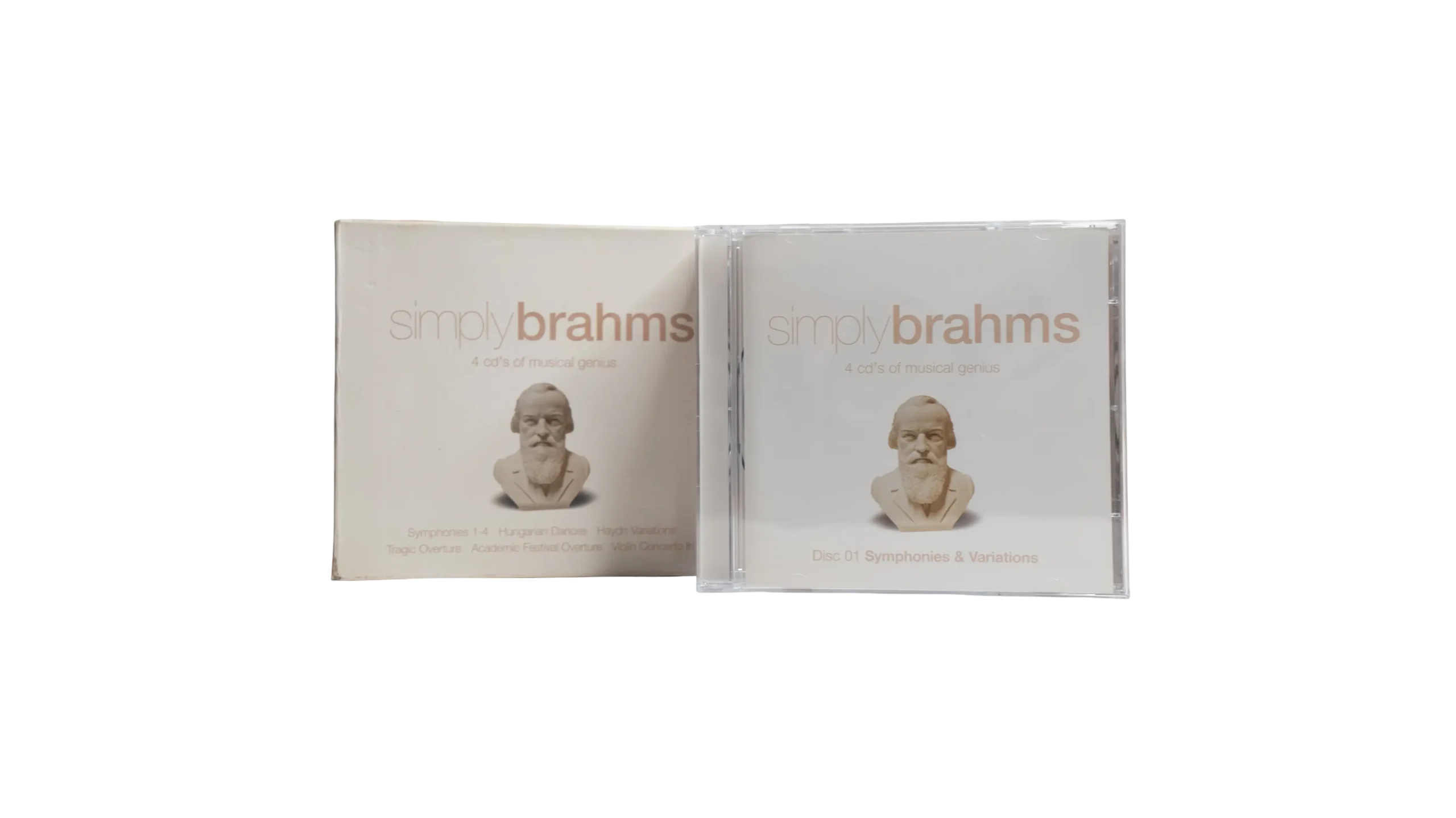 DSC06914-2 Simply Brahms – 4 CD Classical Music Box Set - Image 1