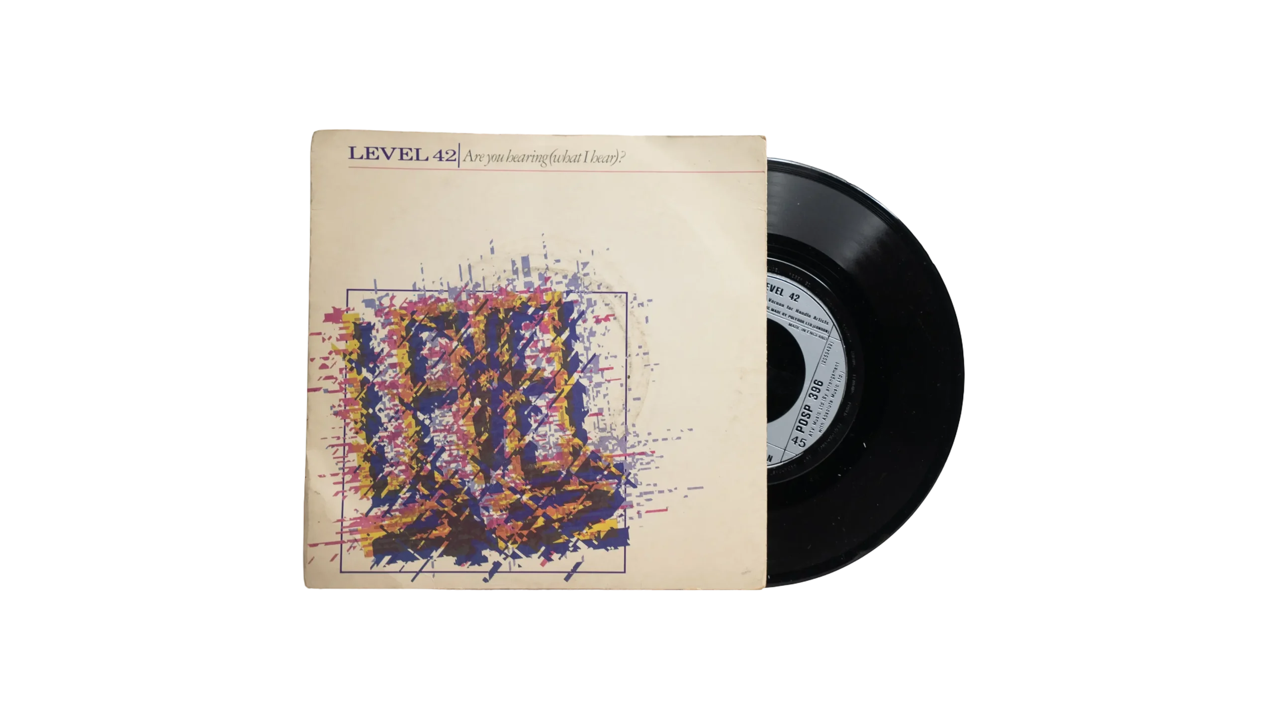 DSC06991-2 Are You Hearing (What I Hear)? Level 42 - 7″ Vinyl - Image 1