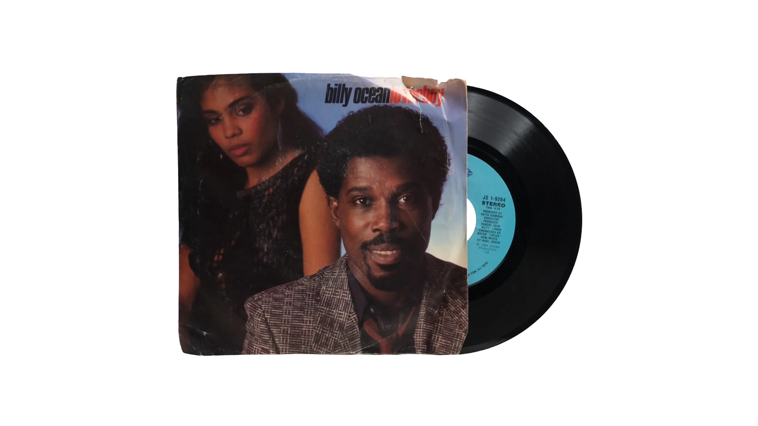 DSC07060-2 Billy Ocean – Loverboy 7″ Vinyl - Image 1
