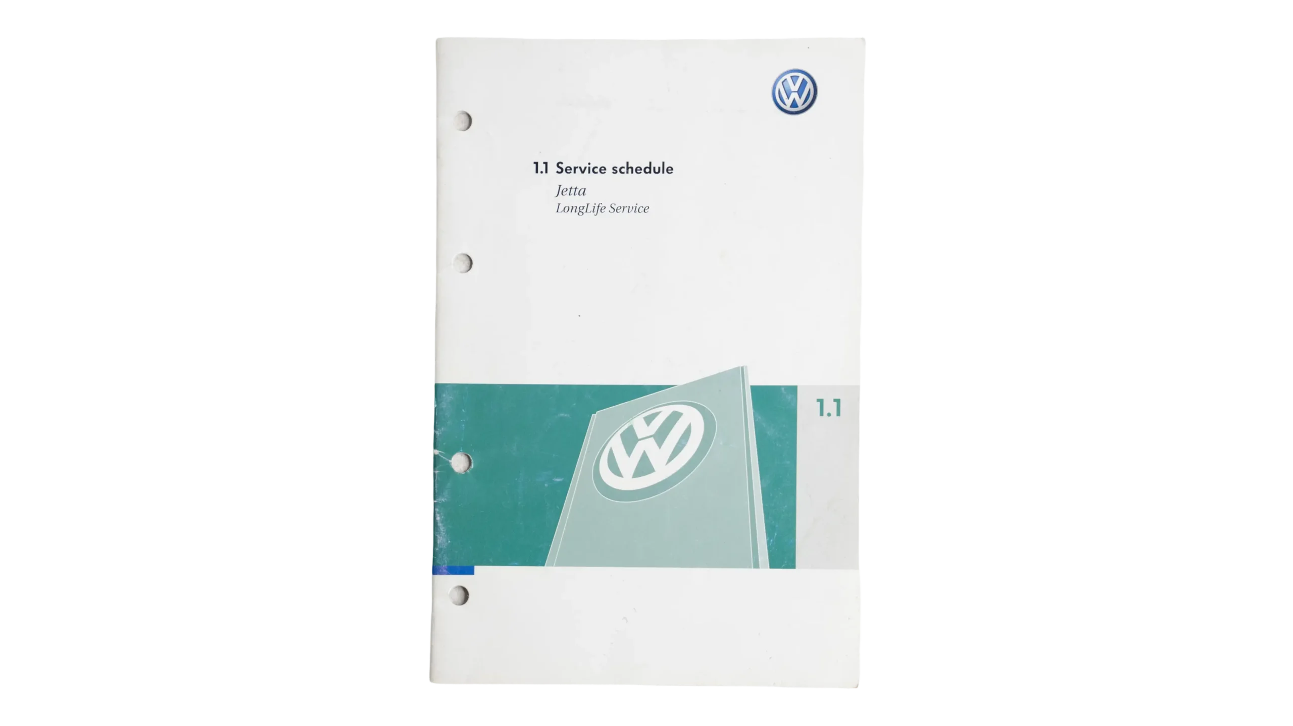 DSC07480-2 Volkswagen Jetta Service Schedule Booklet - Image 1