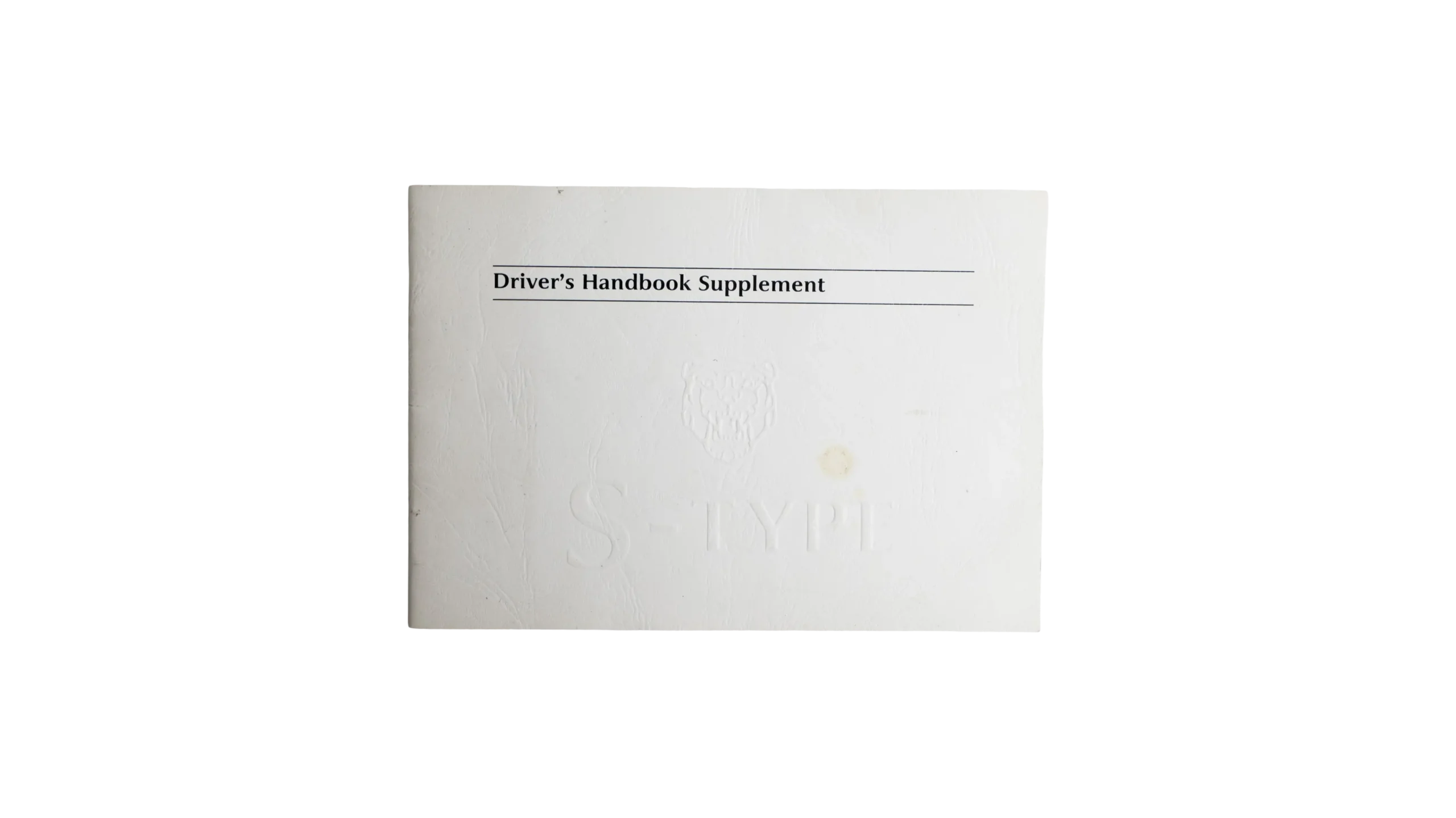 DSC07511 Jaguar S-Type Driver's Handbook Supplement - Image 1