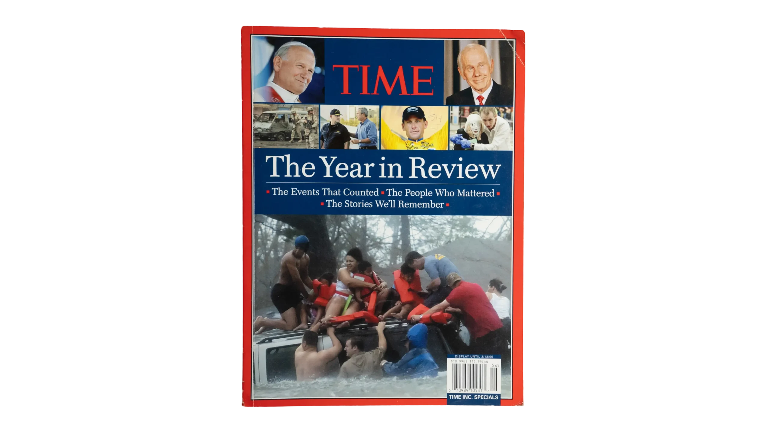 DSC07541-2 TIME Magazine "The Year in Review" 2005 Special Edition - Image 1