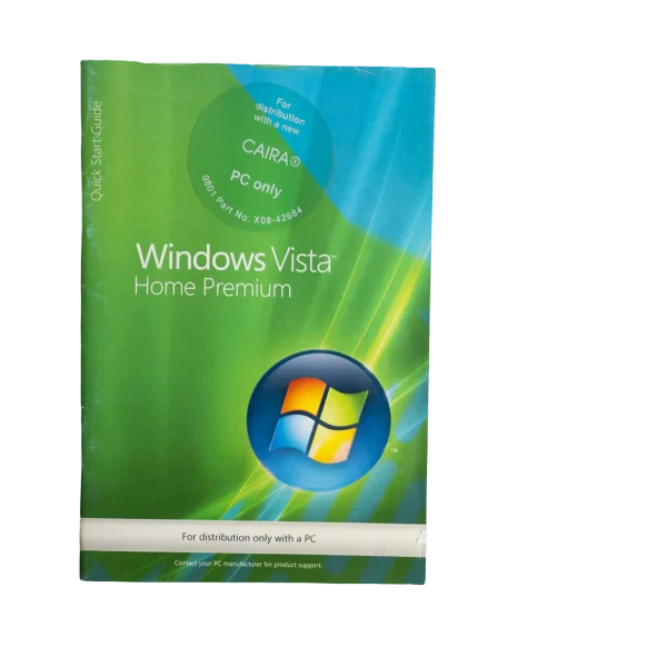 Microsoft Windows Vista Home Premium Manual