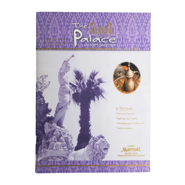 The Palace By Cairo Marriott Hotel & Omar Khayyam Casino Brochure
