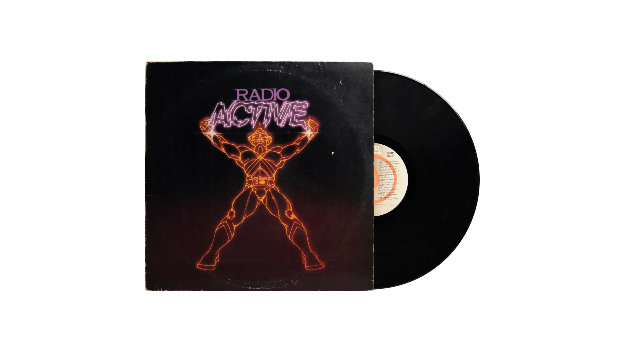 DSC08031 Radio Active Classic Rock Compilation 12" Vinyl - Image 1