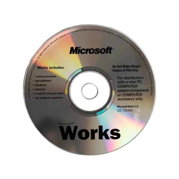 Microsoft Works 7.0 CD-ROM