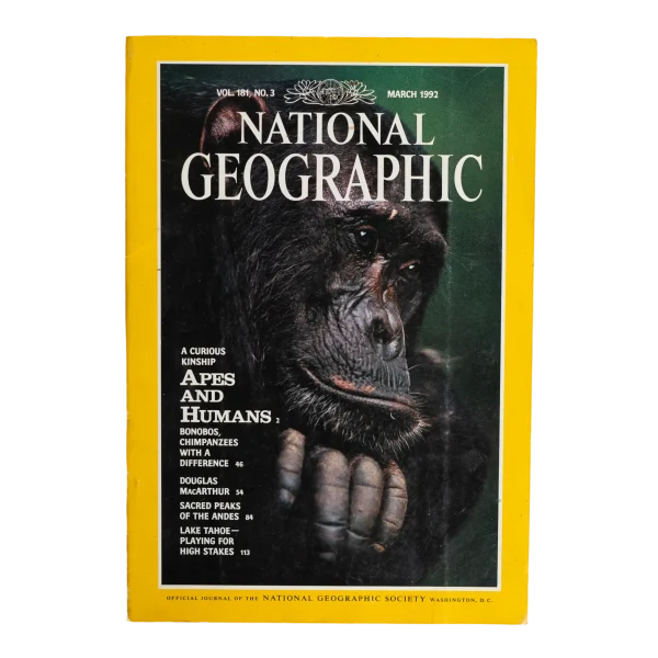 Apes and Humans National Geographic 1992