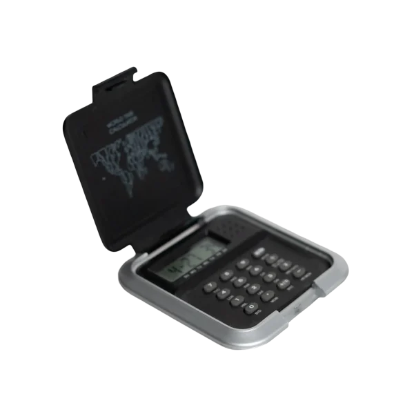 Foldable World Time Calendar And Calculator