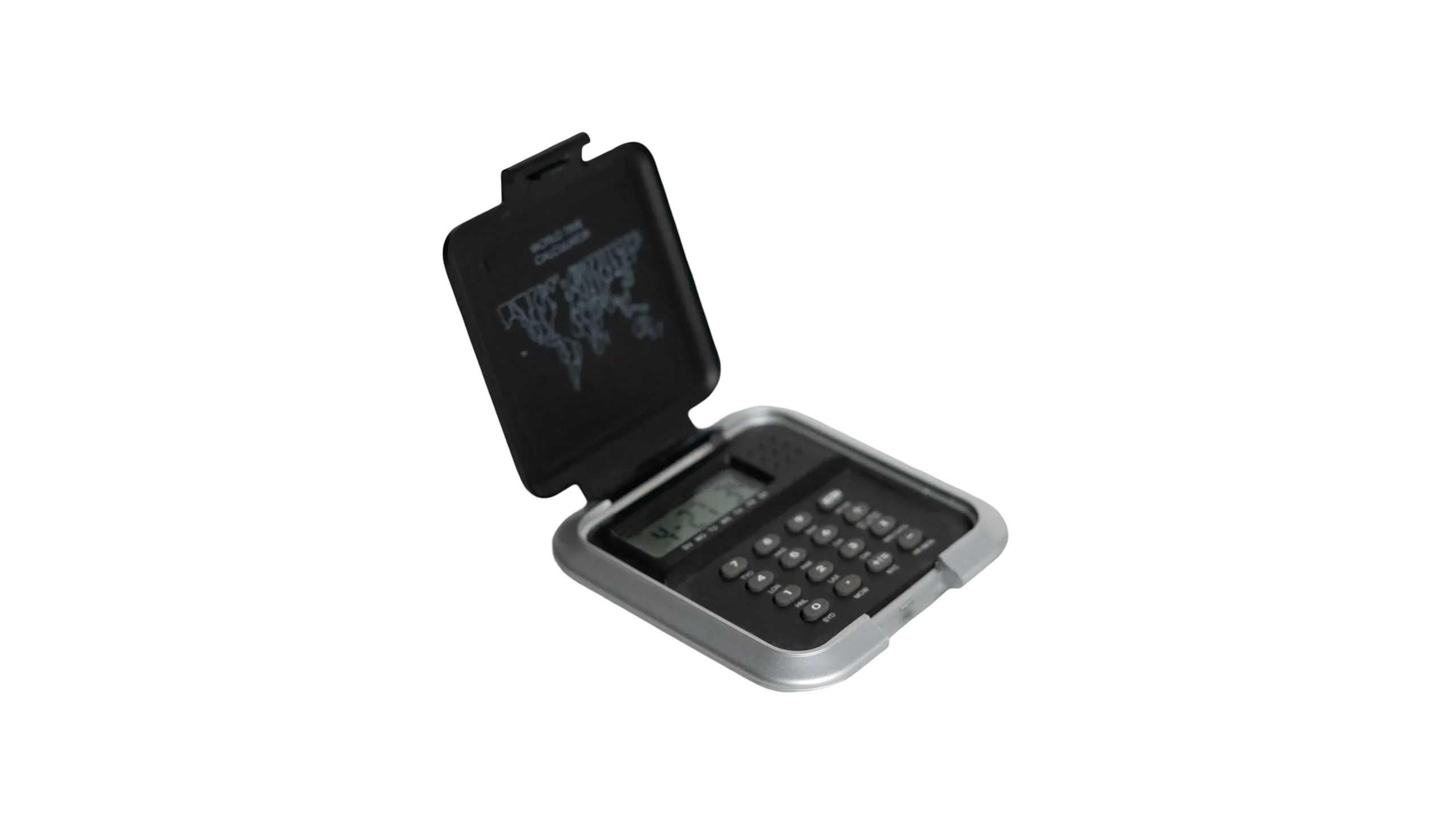 DSC08605 Foldable World Time Calendar And Calculator - Image 1