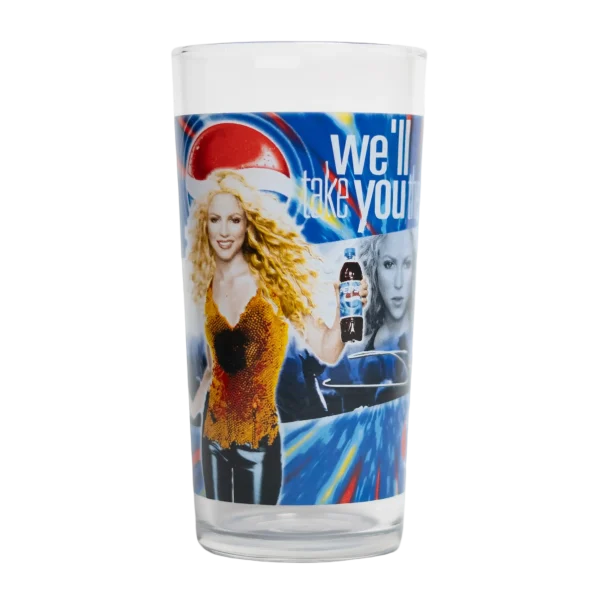Shakira Pepsi Glass