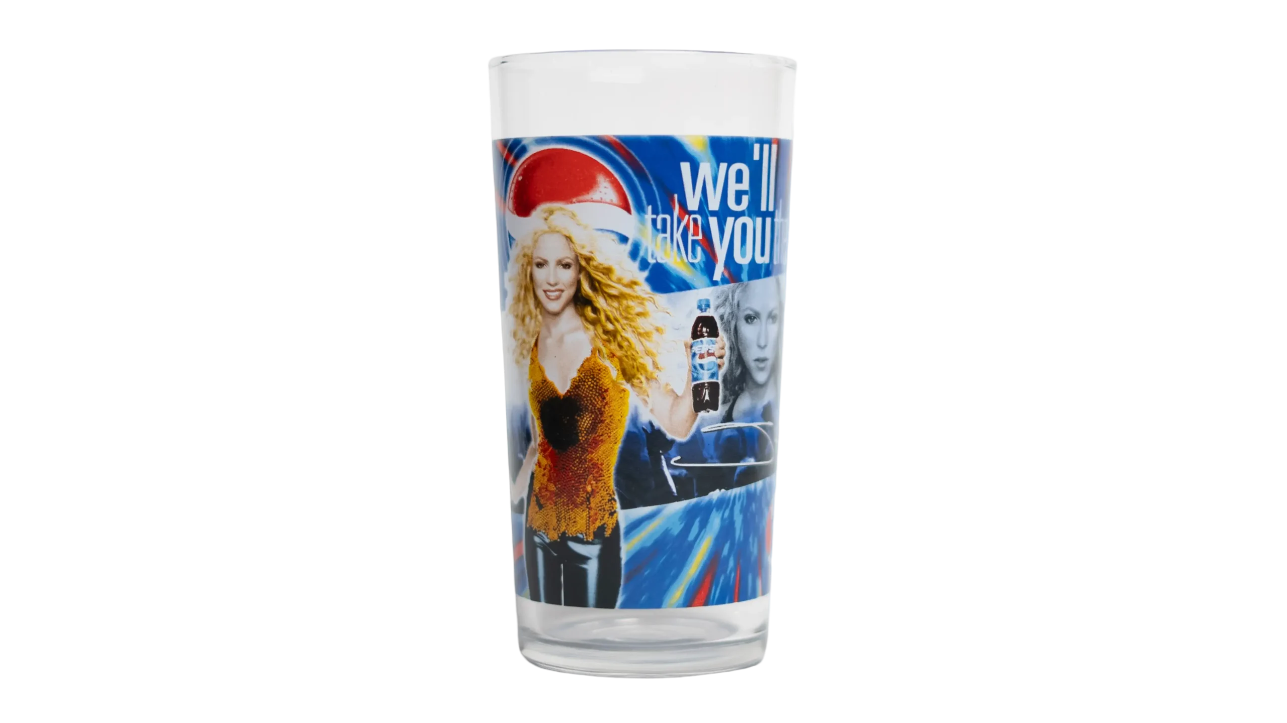 DSC09907 Shakira Pepsi Glass - Image 1