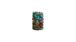 Floral Gemstone Cuff Bracelet - Image 2
