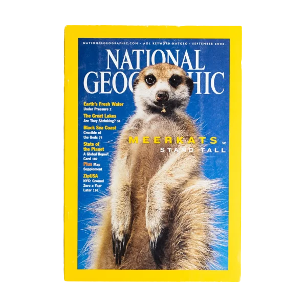 "Meerkats: Stand Tall" Nat Geo Magazine