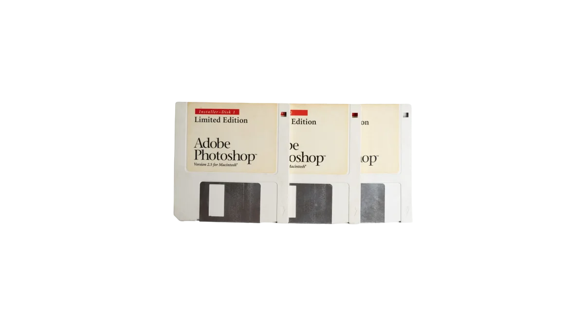 Limited Edition Photoshop 2.5 for Apple Macintosh – Retro Hunts