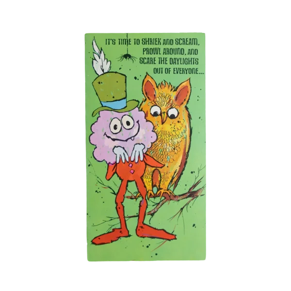 Hallmark Halloween greeting card