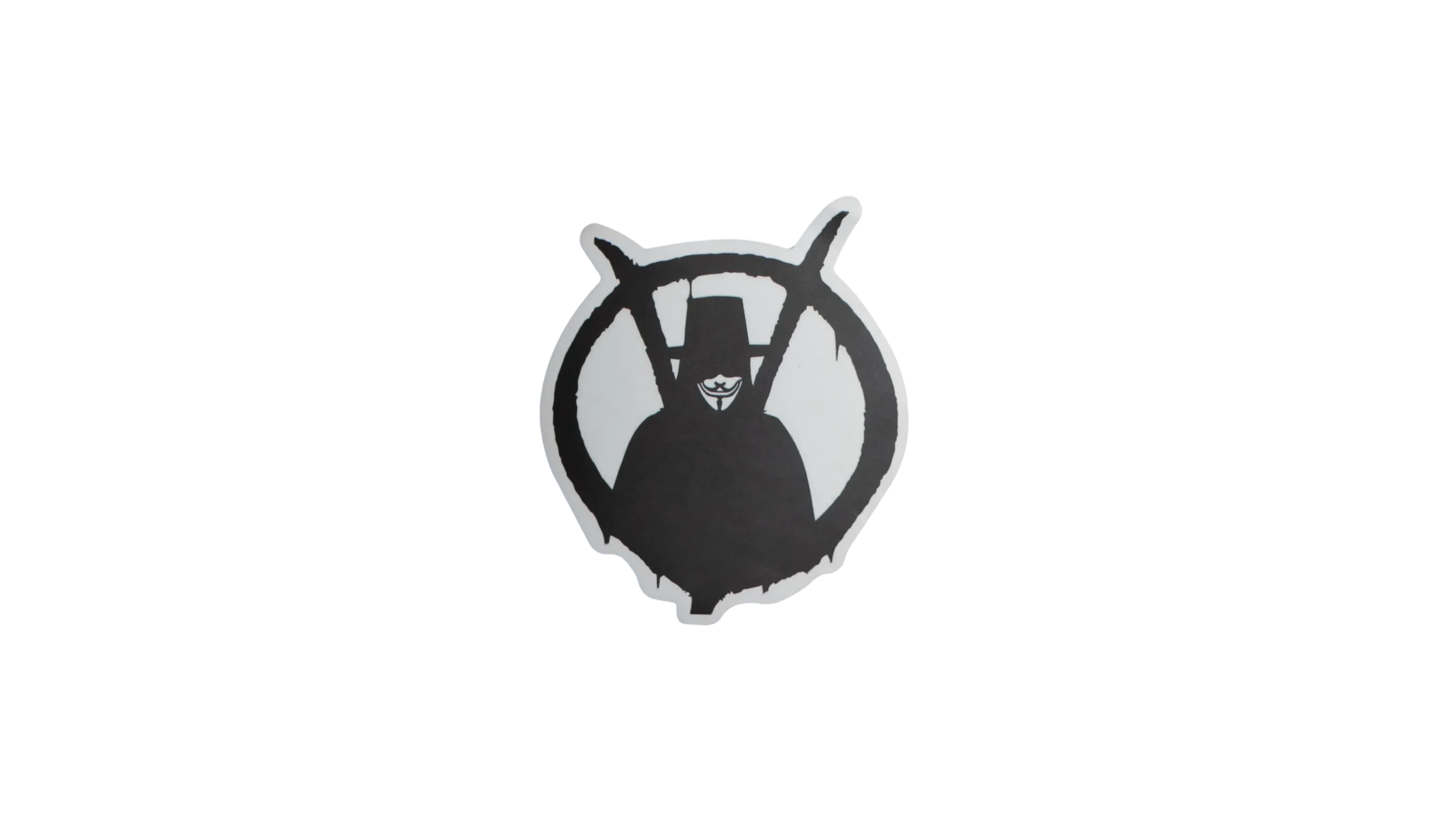 DSC03486 V for Vendetta Sticker - Image 1