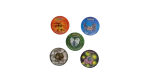 5 Pokémon Tazos