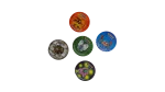 5 Pokémon Tazos - Image 2