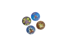 4 Pokémon Tazos - Image 2
