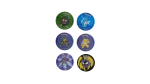 6 Pokémon Tazos